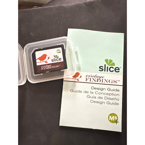 Slice "Vintage Findings" Design Card With Guide - Picture 1 of 4